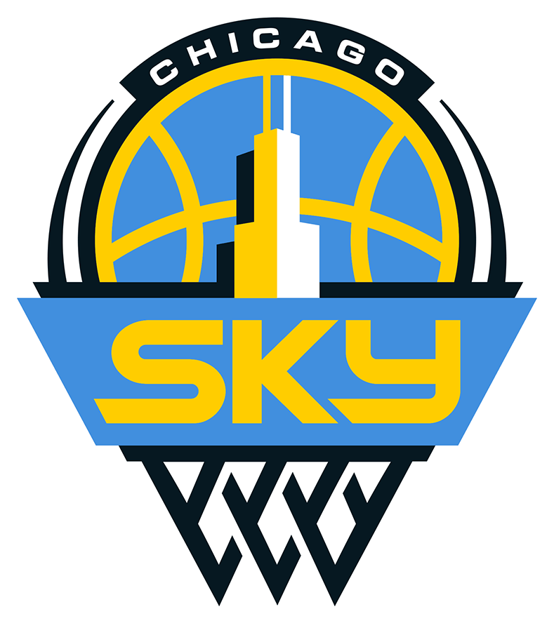 Chicago Sky 2019-Pres Primary Logo iron on paper